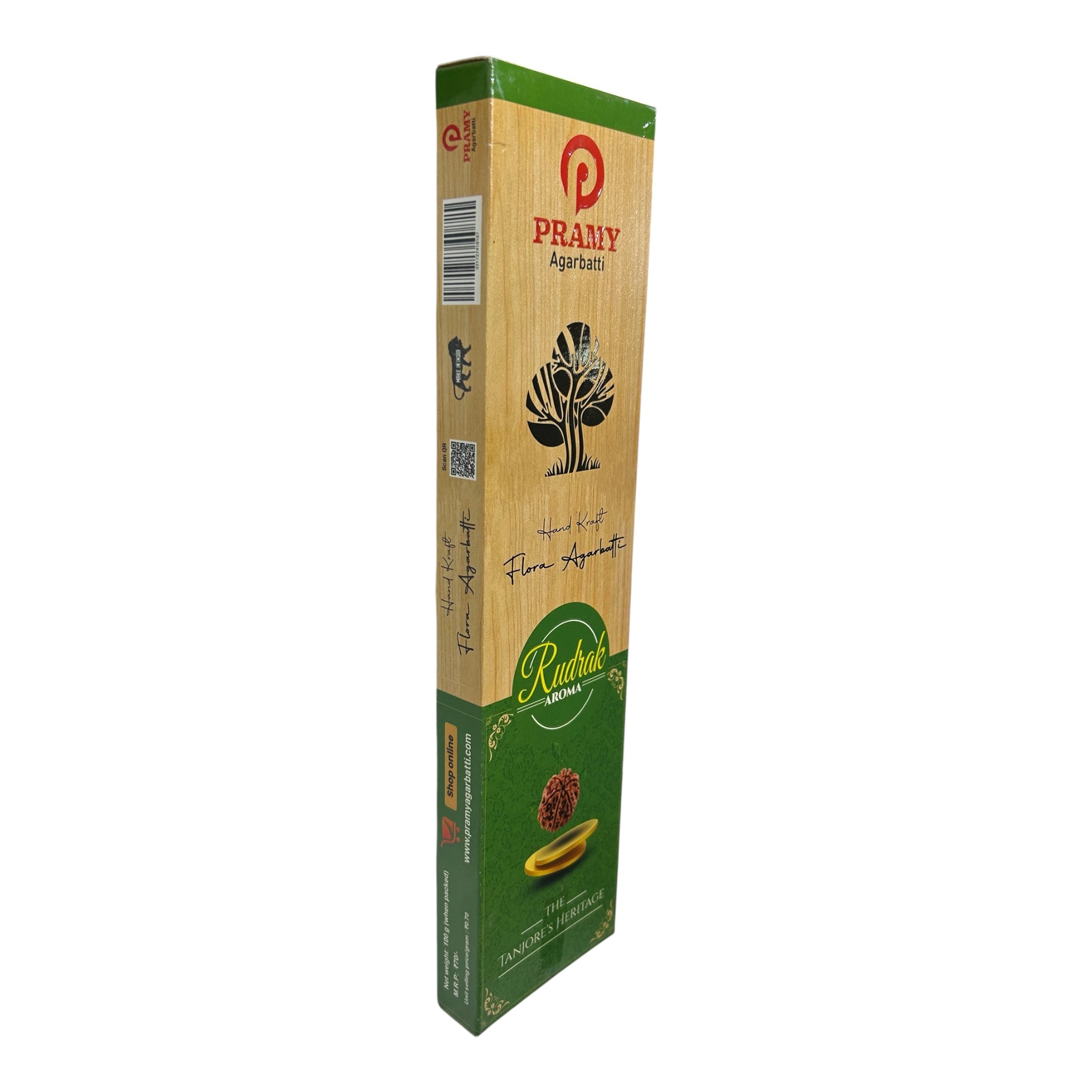 Pramy Rudrak Aroma Handkraft Flora Agarbatti - Eco-friendly Divine spiritual incense