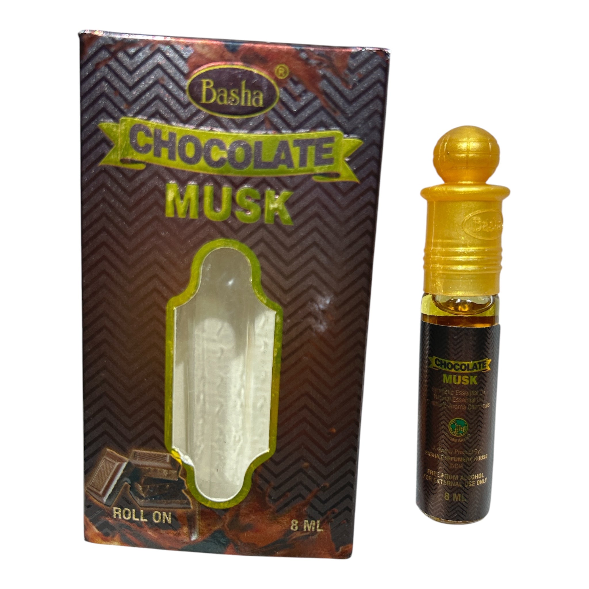 Basha Perfumery Chocolate Musk Perfume Roll On
