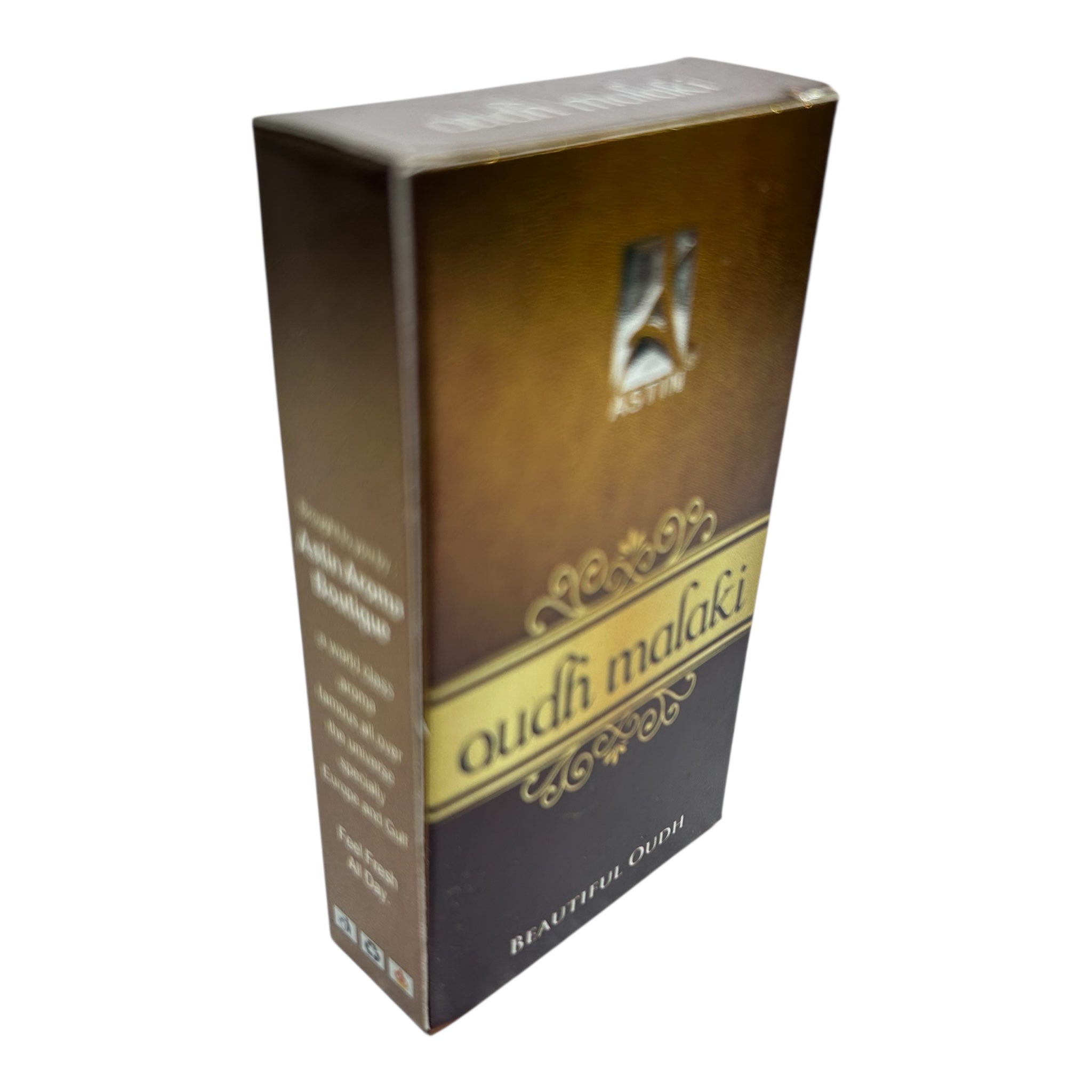Astin Oudh Malaki Attar Roll On 6 ml - Long-lasting, luxurious Aroma Perfume Oil