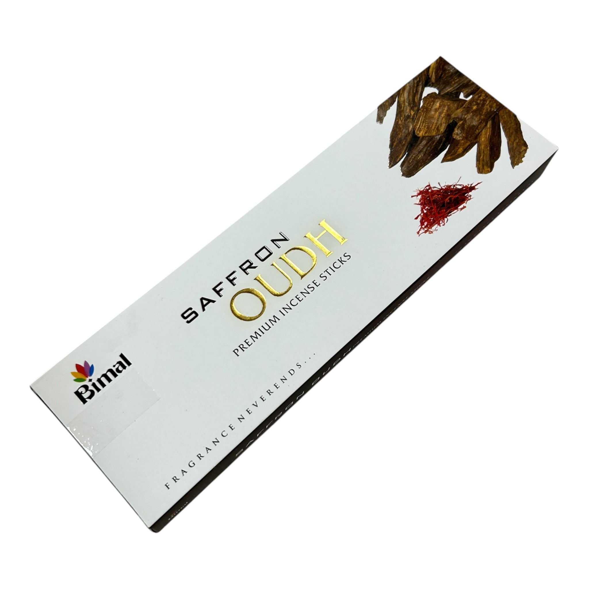 Bimal Saffron Oudh Premium Incense 25 Sticks - Aromatic Fragrance for Pooja and Gifting
