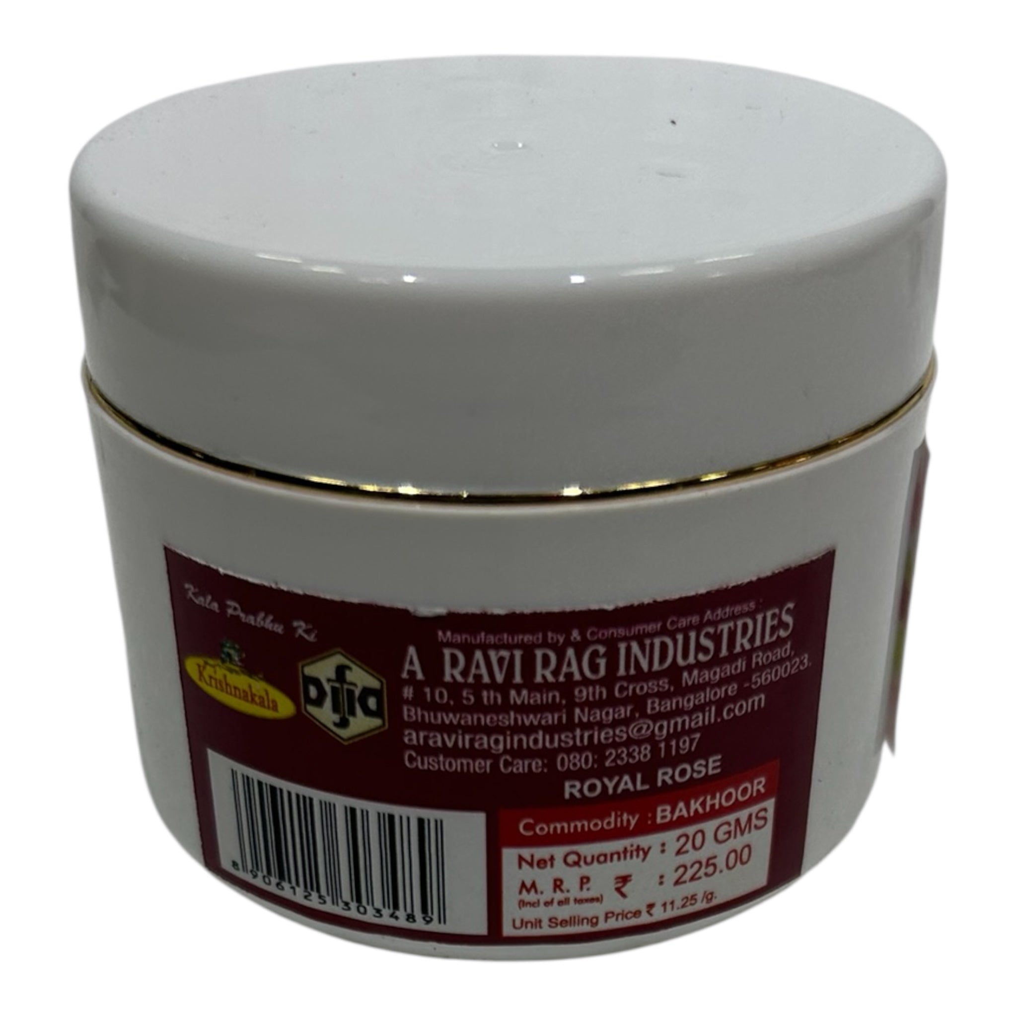 Krishnakala Royal Rose Bakhoor Flakes – Divine Floral Aroma