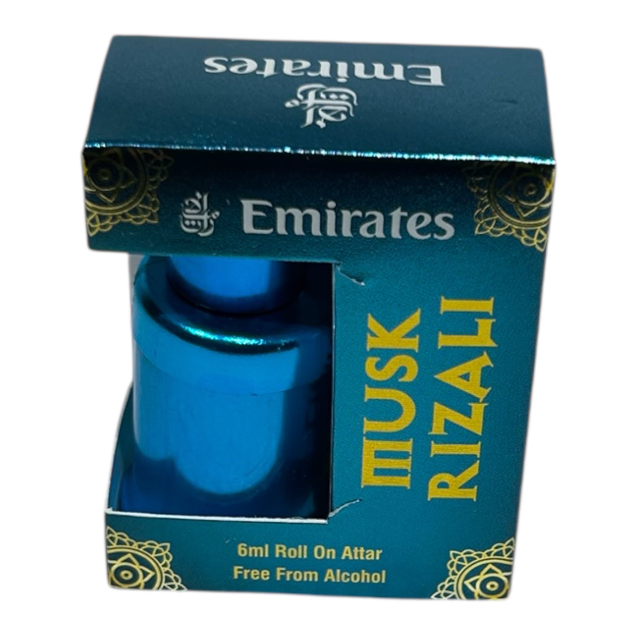 Emirates Musk Rizali Roll On Attar 6 ml -Elegant Long Lasting Musk Perfume Oil for men & women