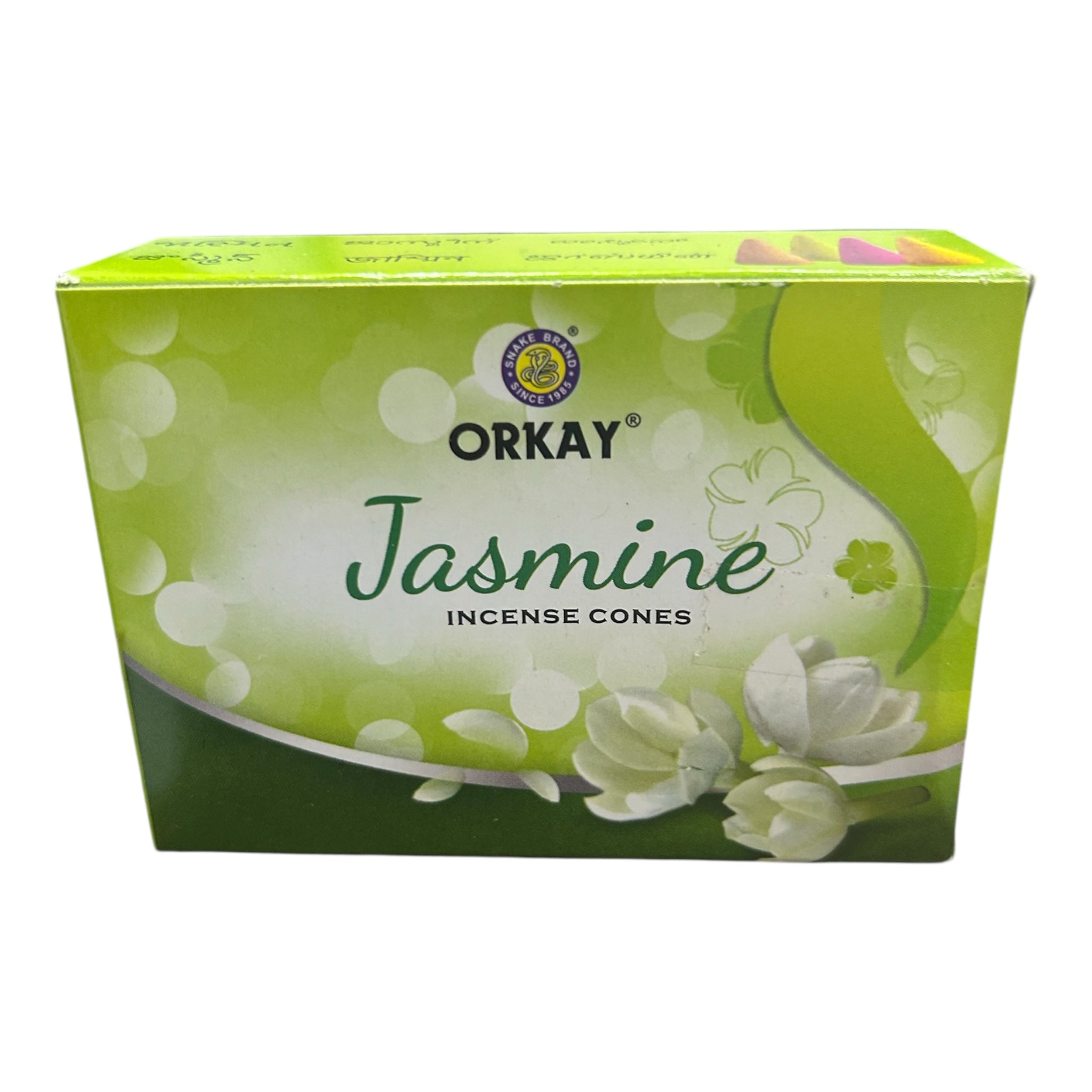 Orkay Jasmine Incense Cones (Pack of 5) மல்லிகை தூப் குச்சி