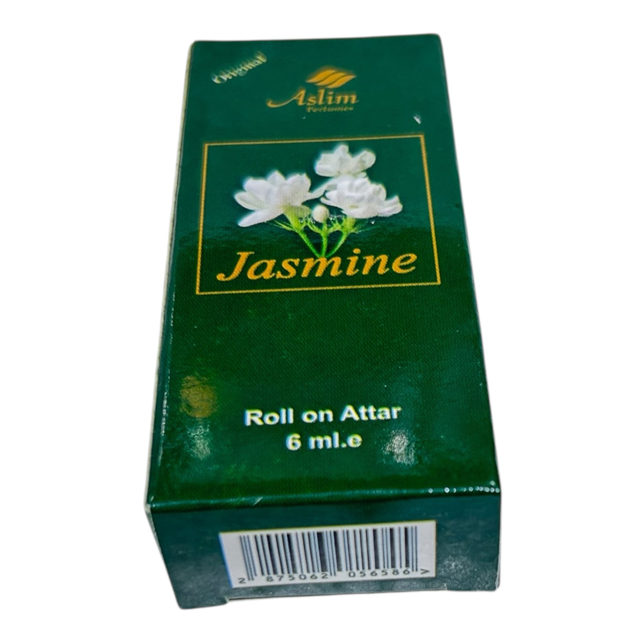 Aslim Jasmine Roll On Attar 6 ml - Everlasting Floral Fragrance Perfume Oil