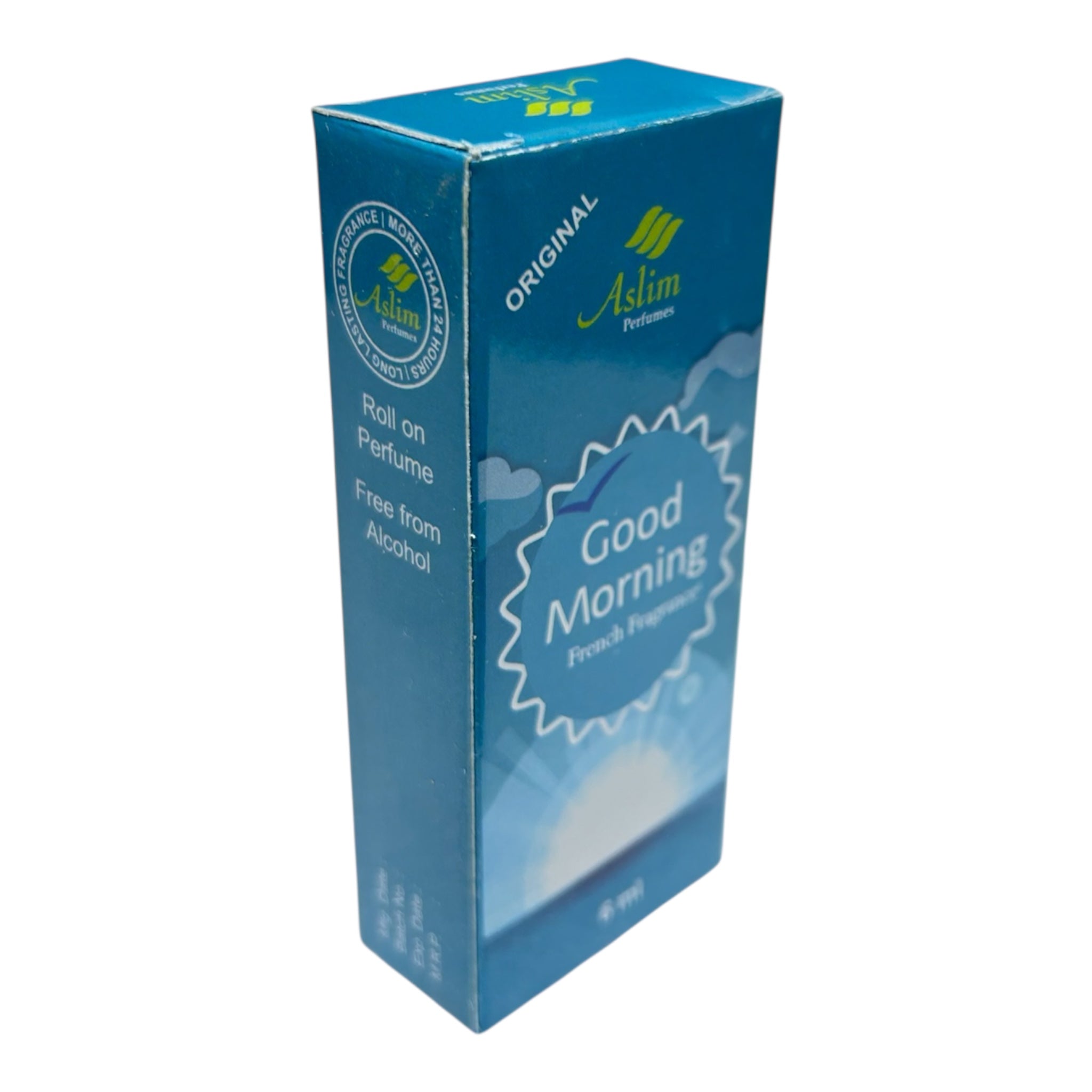 Aslim Good Morning French, Fragrance Roll on Perfume 6 ml -– Refreshing, Long-Lasting Fragrance for men & women