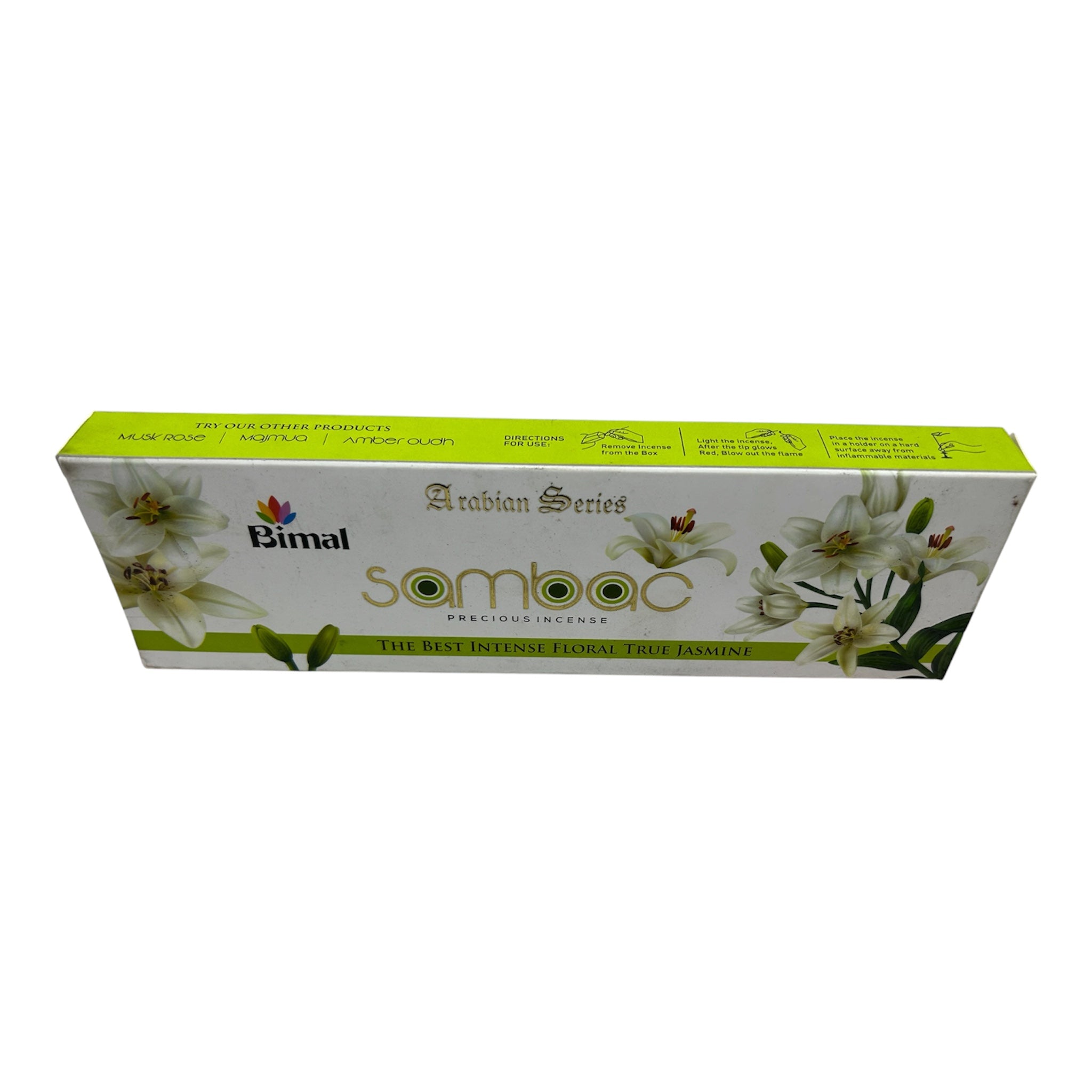 Bimal Sambac Precious Incense Sticks ( Arabian Series) - refined perfume inspired fragrance