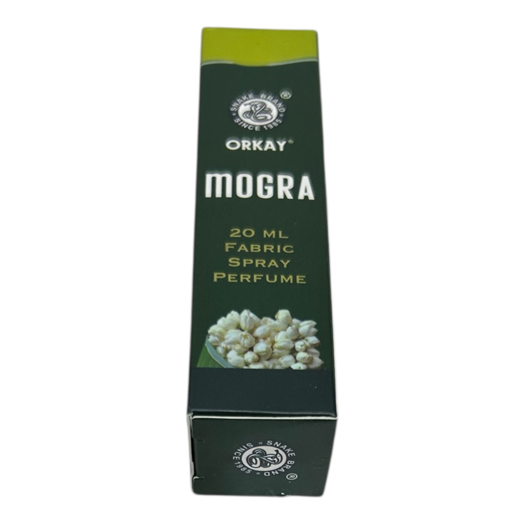 Orkay Mogra Fabric Spray Perfume 20 ml - Refreshing Jasmine Floral Fragrance for Clothes & Linen மல்லிகை நருமண திரவியம்