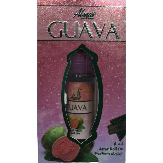 Almas Guava Attar Alcohol Free Roll On 8 ml