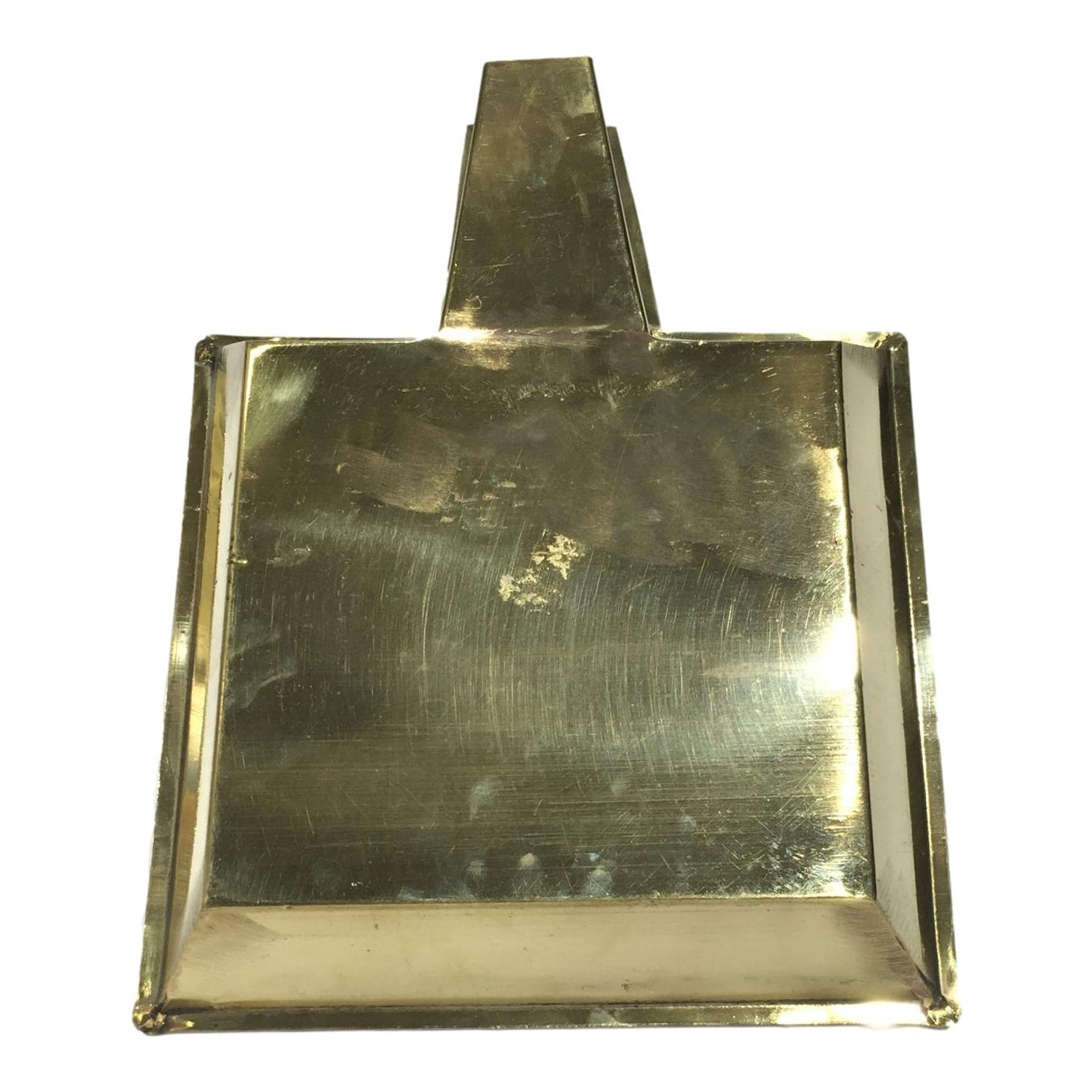 Brass Square Abisheka Plate or Tray size No 2