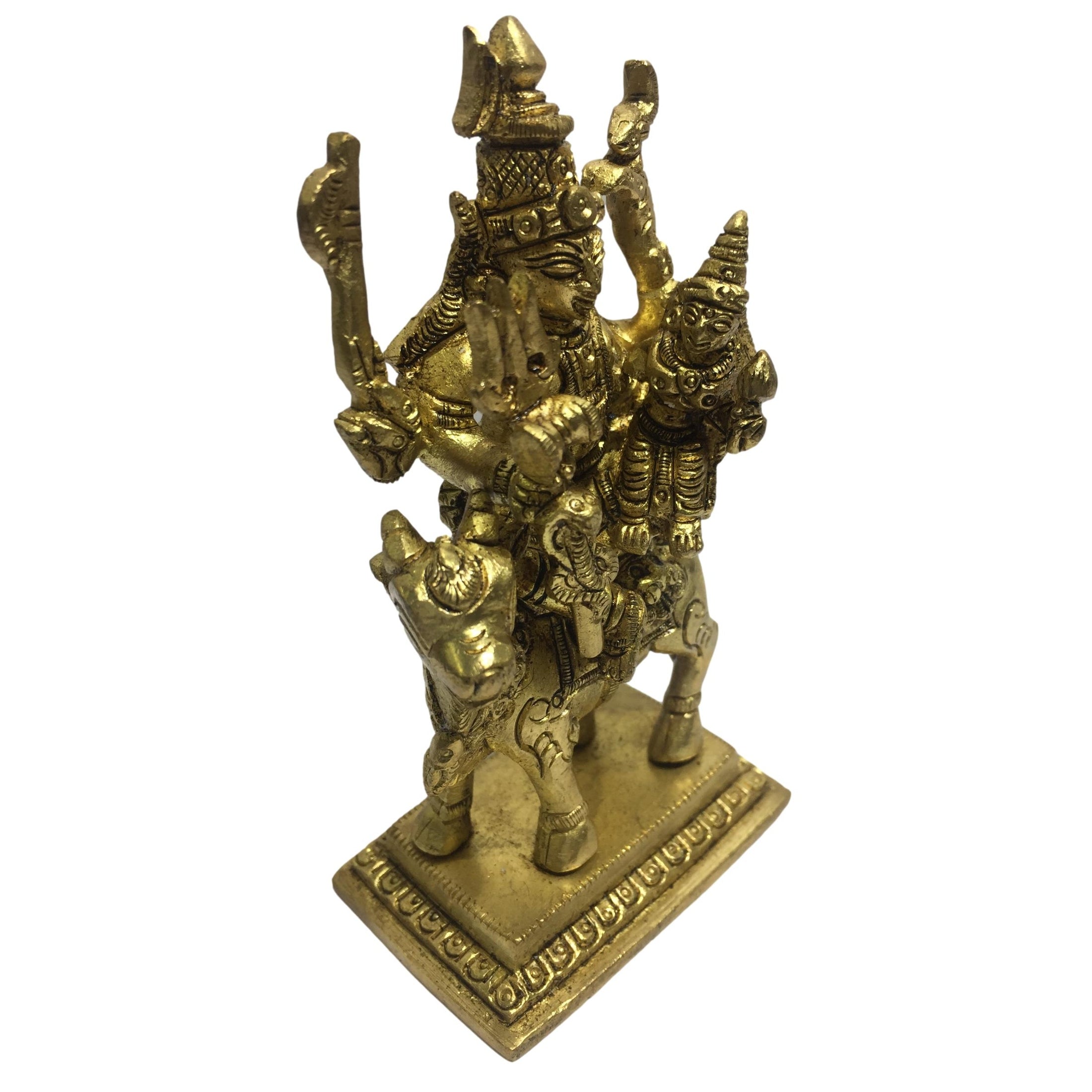 Rishabha Murthy Brass Antique 4.5 Inch