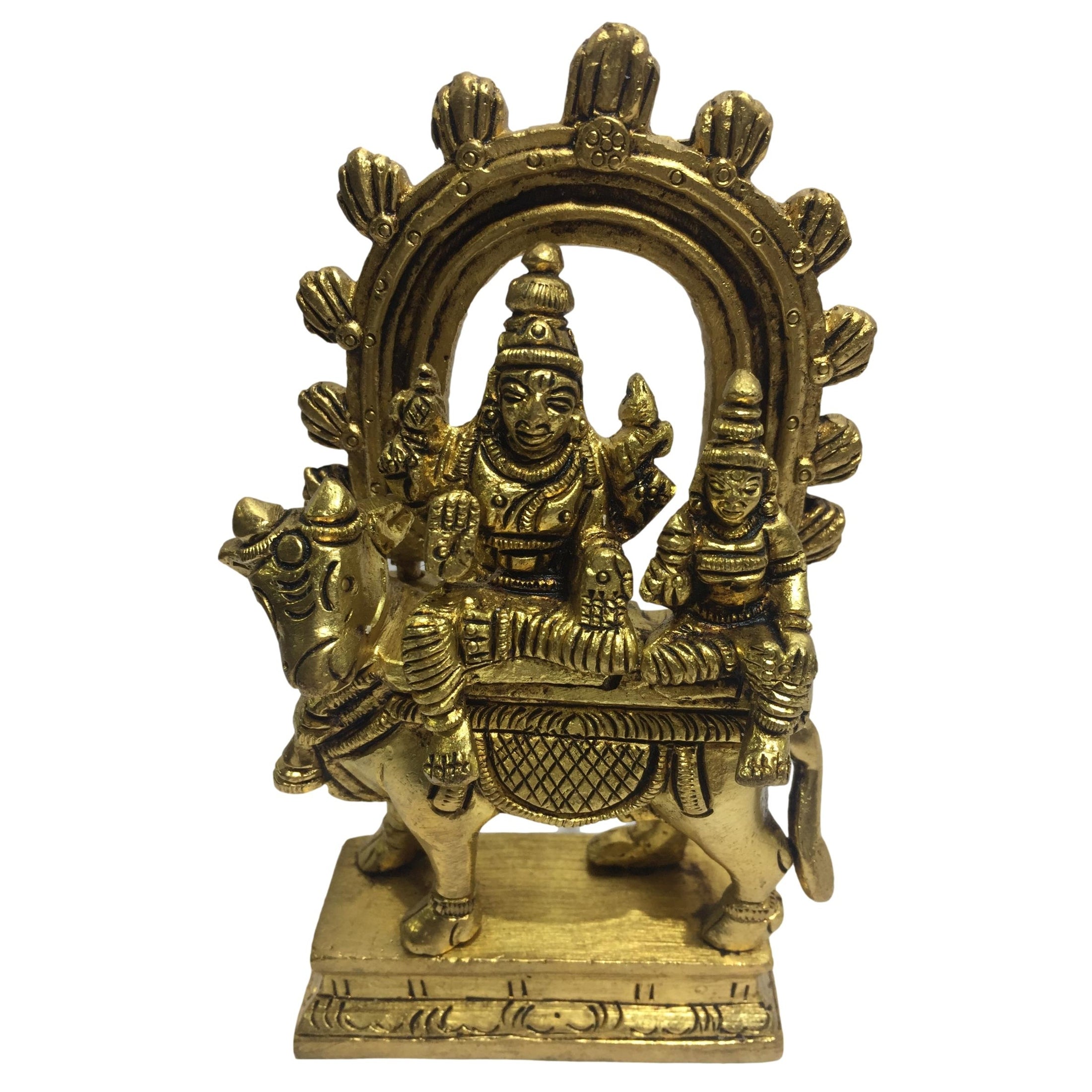 Pradosha Murthi in Prabhai Brass Antique 5 Inch