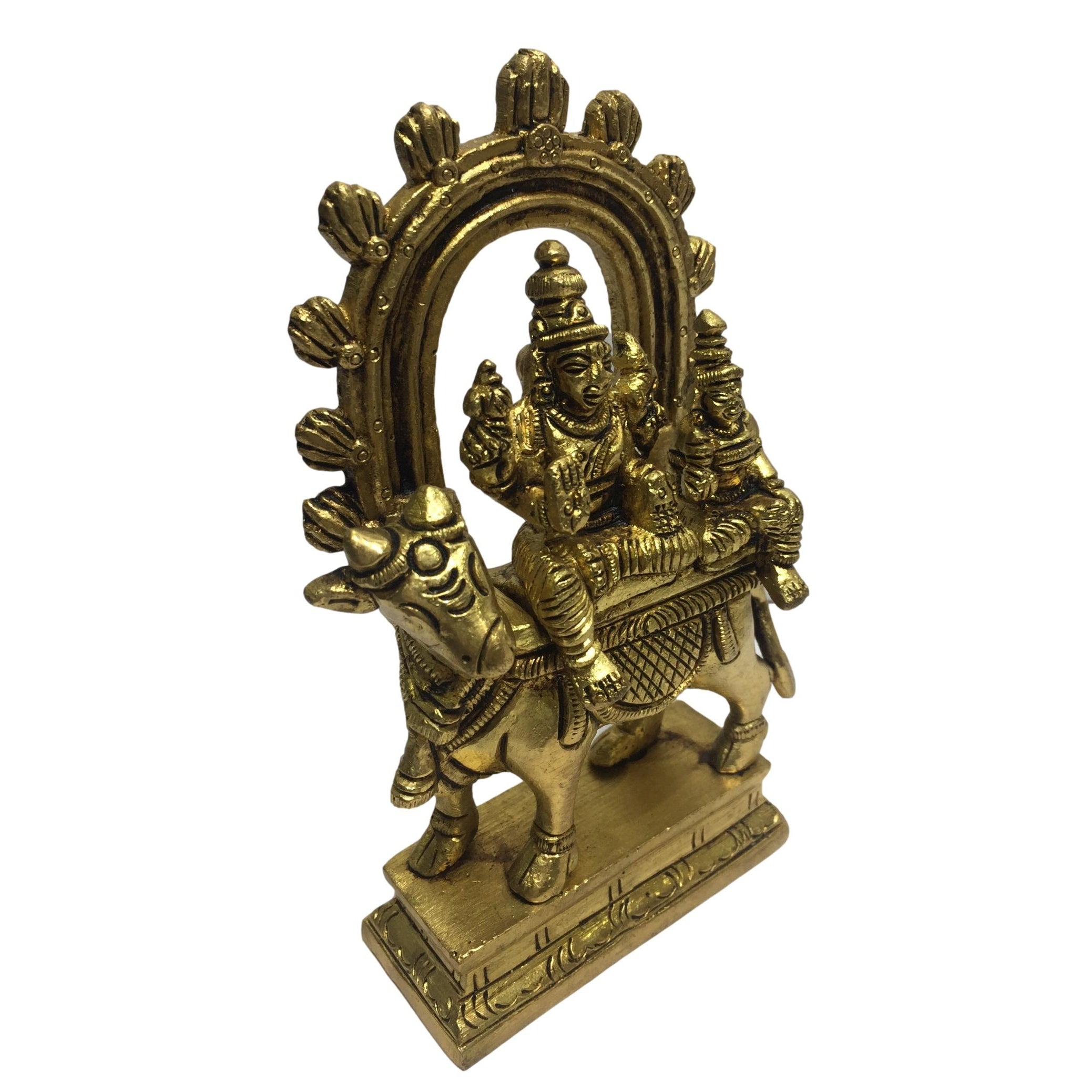 Pradosha Murthi in Prabhai Brass Antique 5 Inch