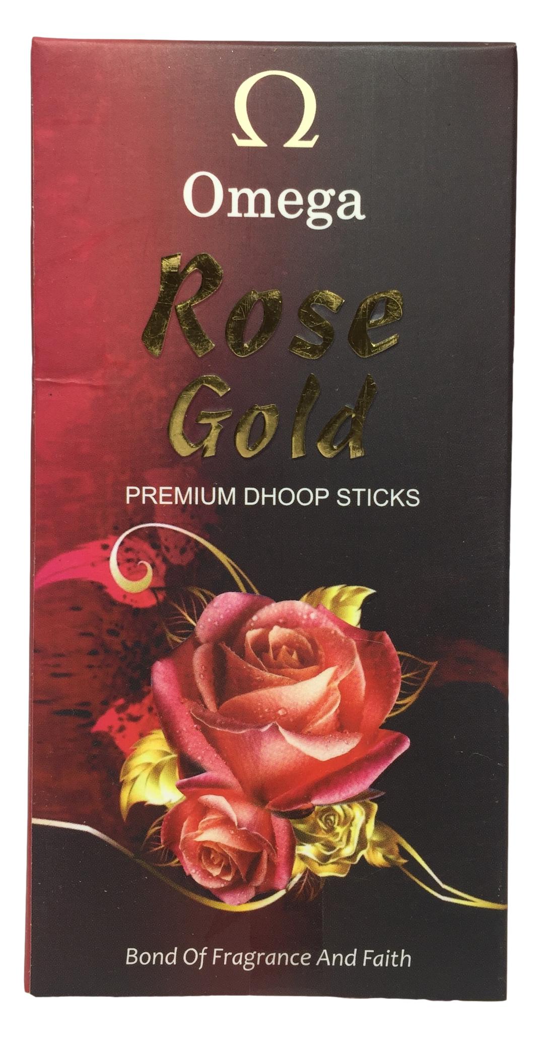 Omega Rose Gold Premium Dhoop Sticks