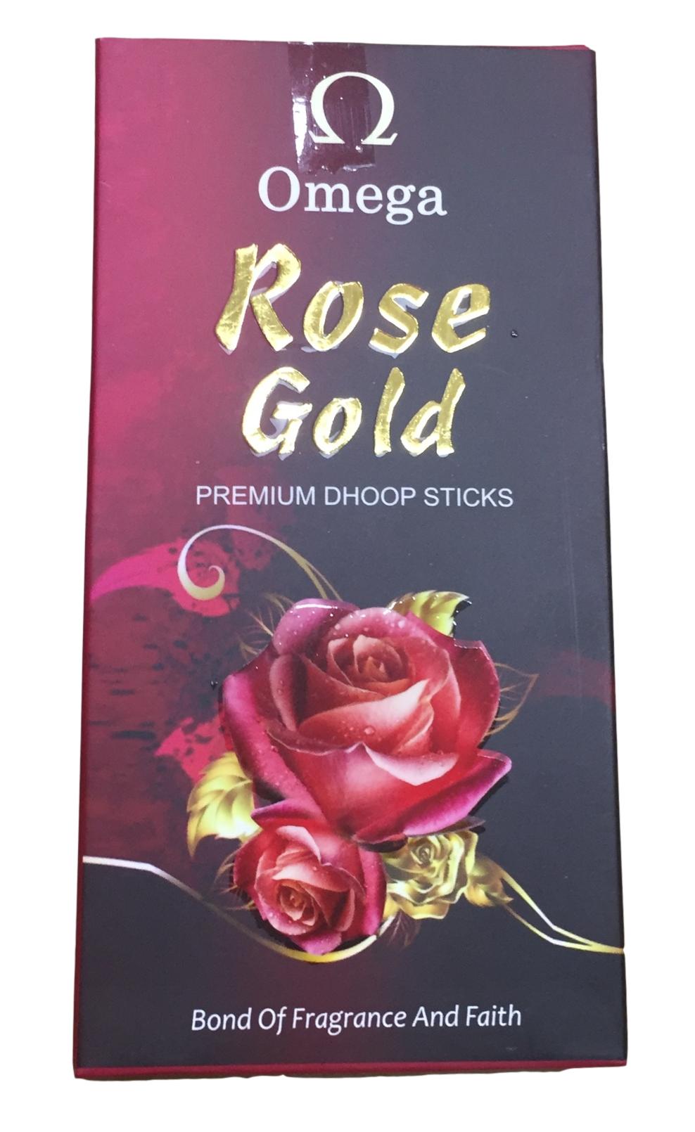 Omega Rose Gold Premium Dhoop Sticks