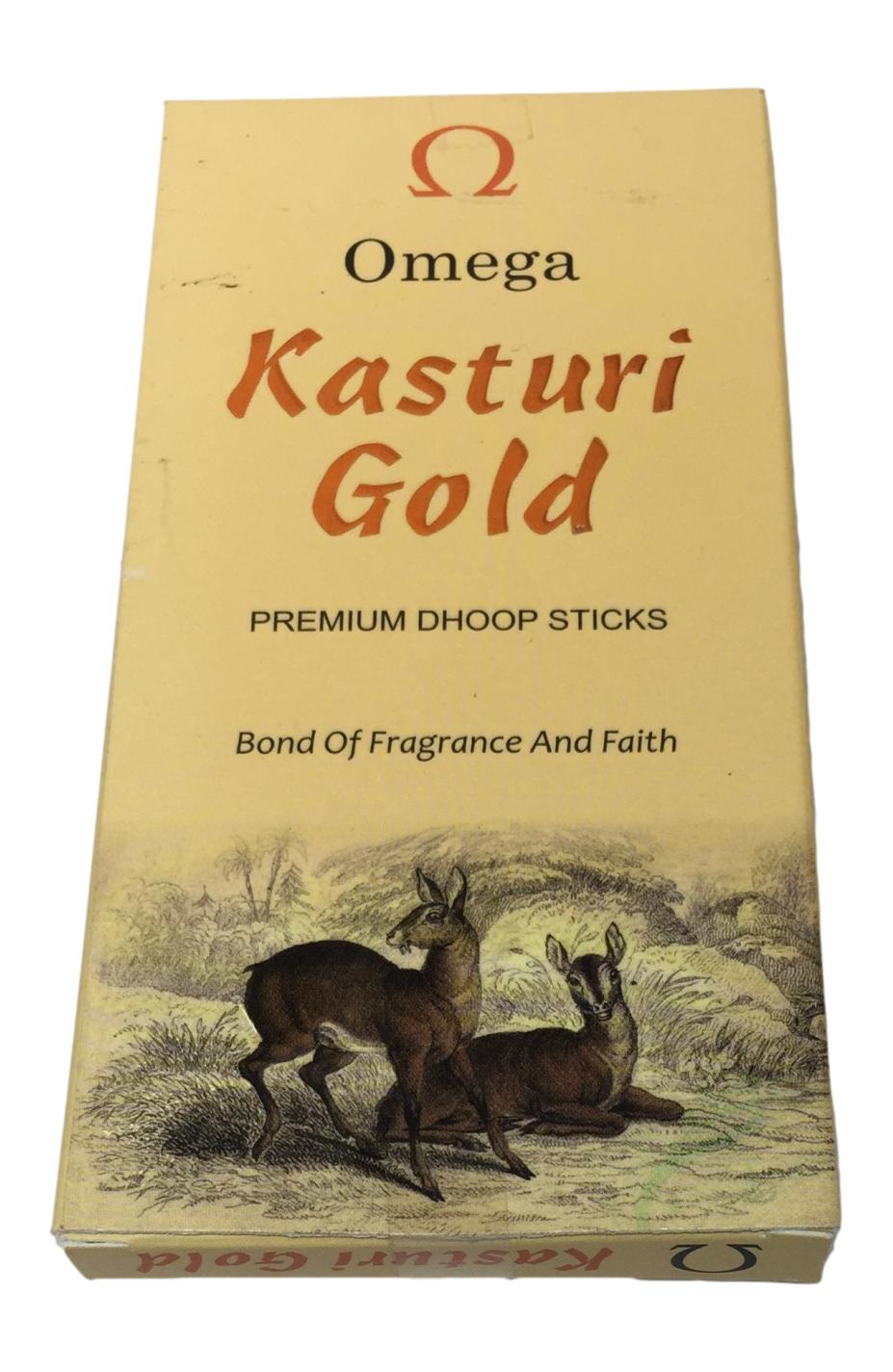 Omega Kasturi Gold Premium Dhoop Sticks