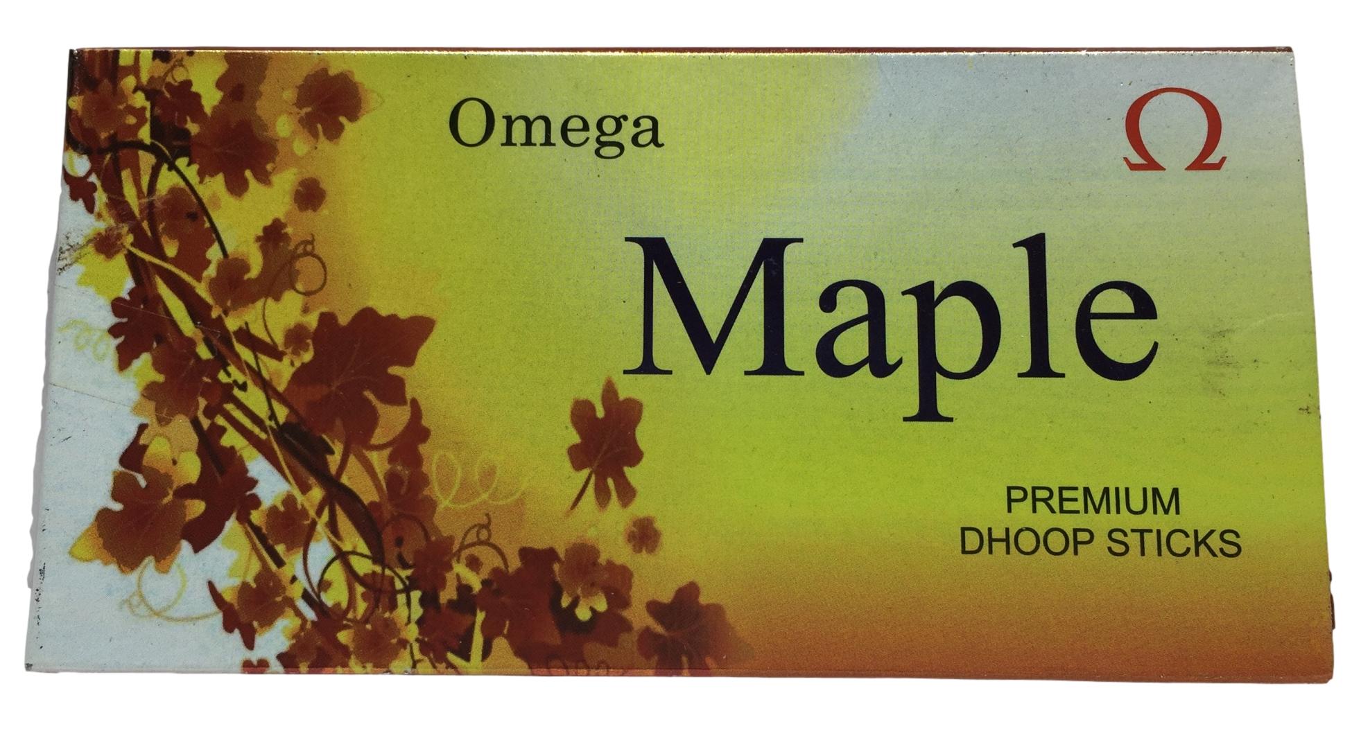 Omega Plus Sticks Omega Maple Premium Dhoop Sticks – Sri Prarthana