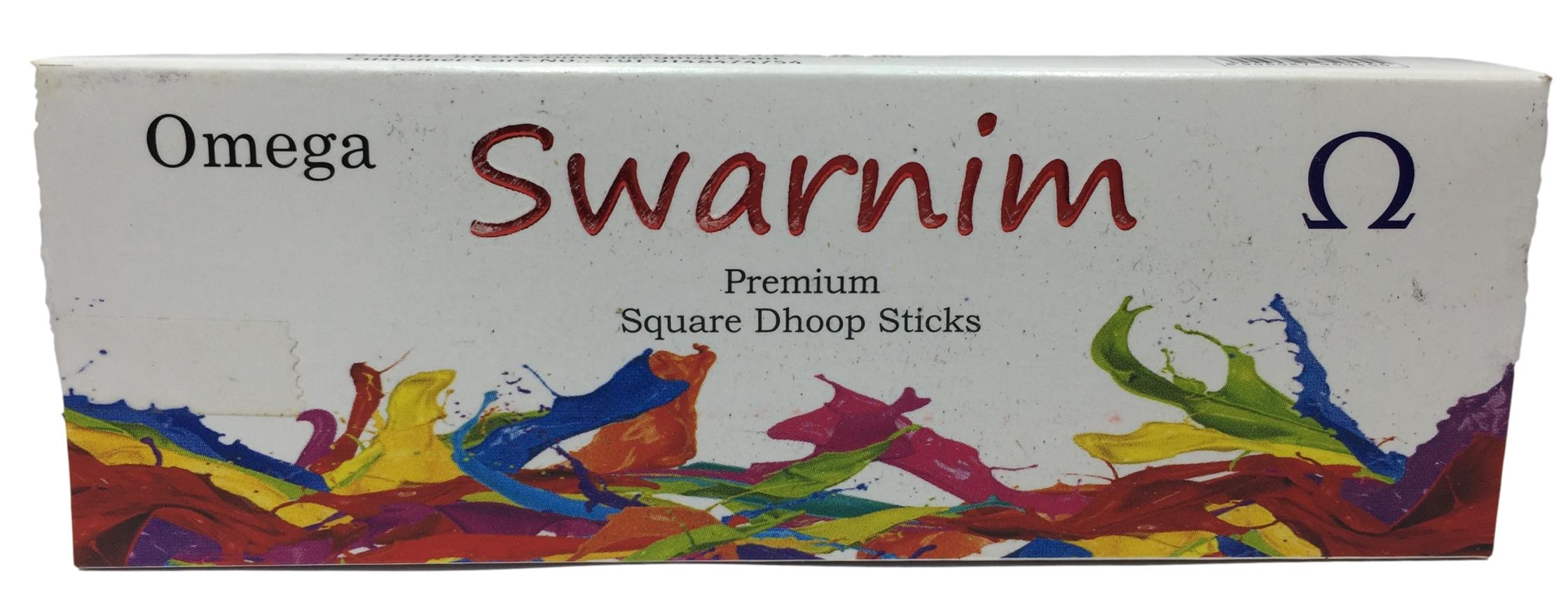 Omega Swarnim Premium Squared Dhoop Sticks