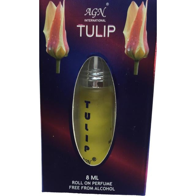 AGN International Tulip Roll On Alcohol Free Perfume 8 ml