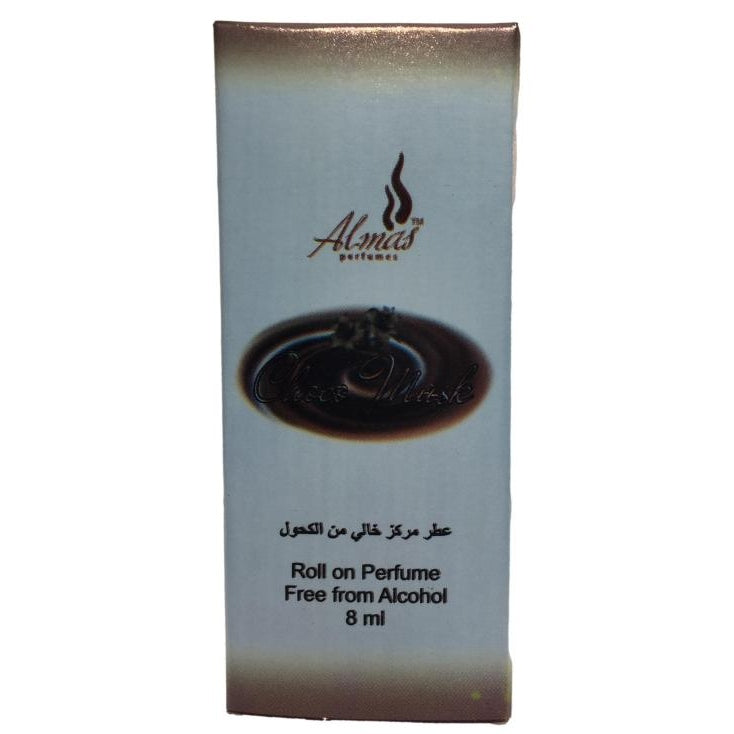 Almas Choco Musk Alcohol Free Roll On Perfume 8 ml