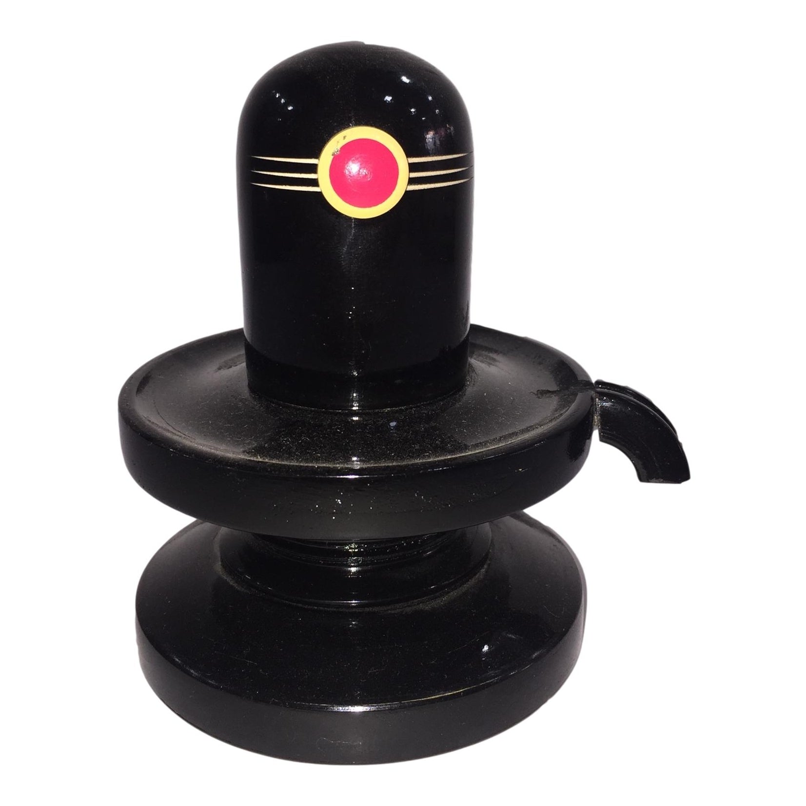 Wooden Shiva Lingam Home Décor Show Piece Figurine