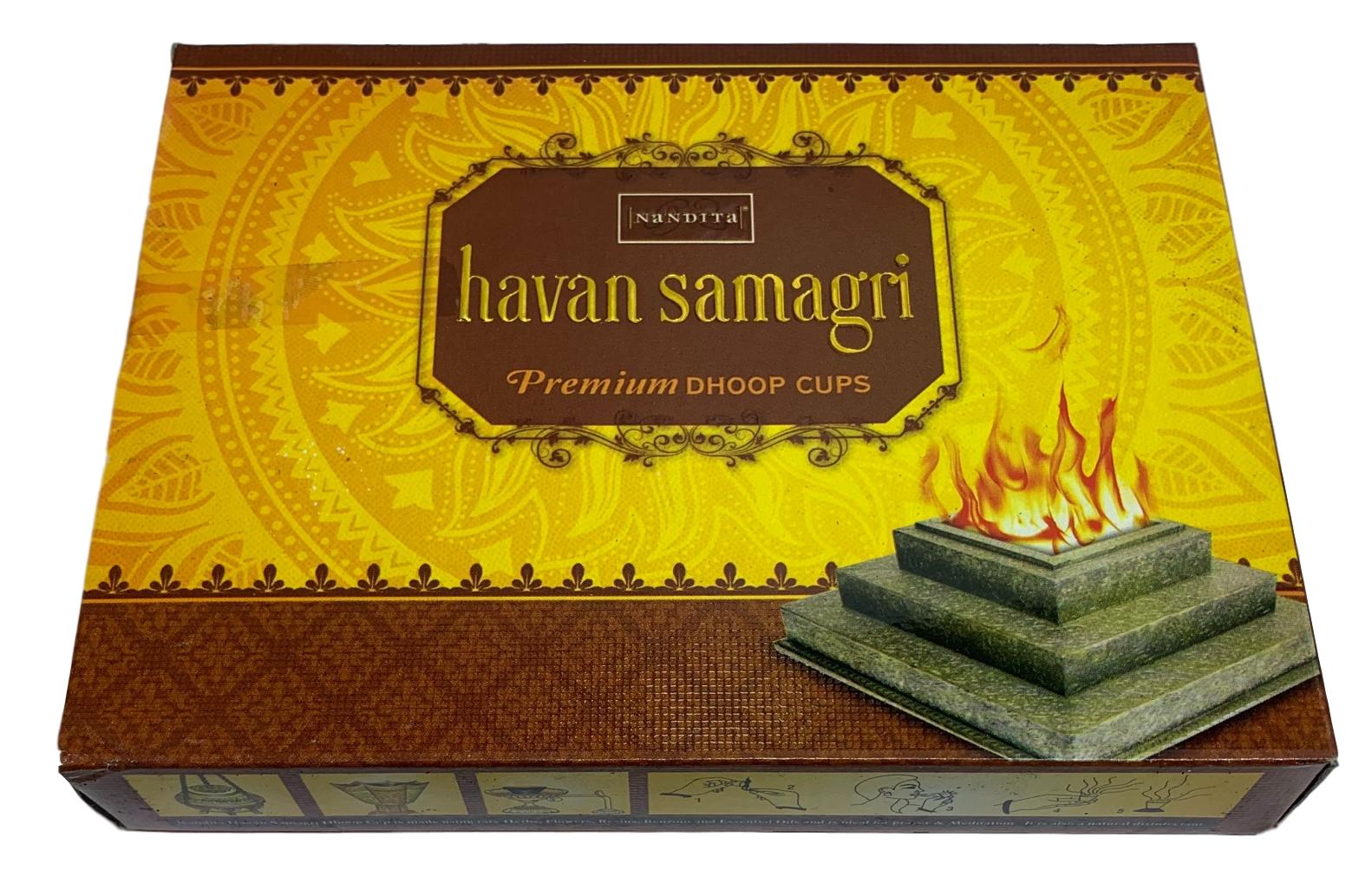 Nandita Havan Samagri Premium Dhoop Cups