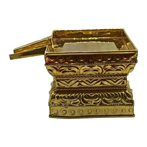 Brass Cube Shaped Abisheka Peedam / Thirumanjana Tray (Available in Many Sizes)