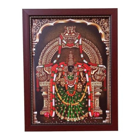 Thiruchanur Sri Padmavathi Thayar Alamelu Manga Photo Frame Wall Art - A4 Size 12 x 9 inch