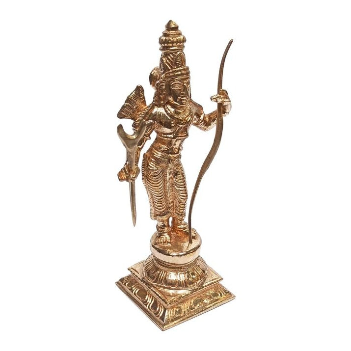 Sri Ram Parivar Pancha Loga Pooja Decorative Separate Figrine Set size 5 Inch