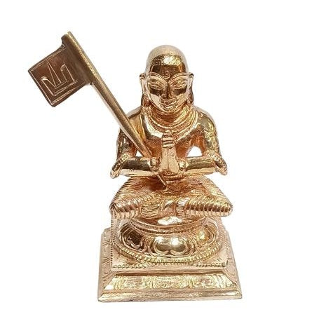 Swami Ramanuja Acharya Panchaloga Figurine Size 3 Inch