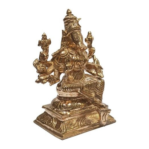 Ashta Bhuja Varahi Amman Panchaloga Pooja Decorative Sculpture size 4 inch