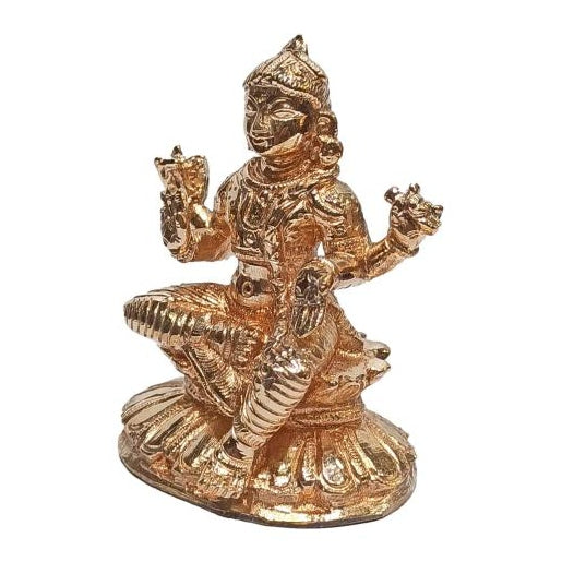 Child Goddess Bala Thirpura Sundari Panchaloga Pooja Decorative Sculpture size 3 inch