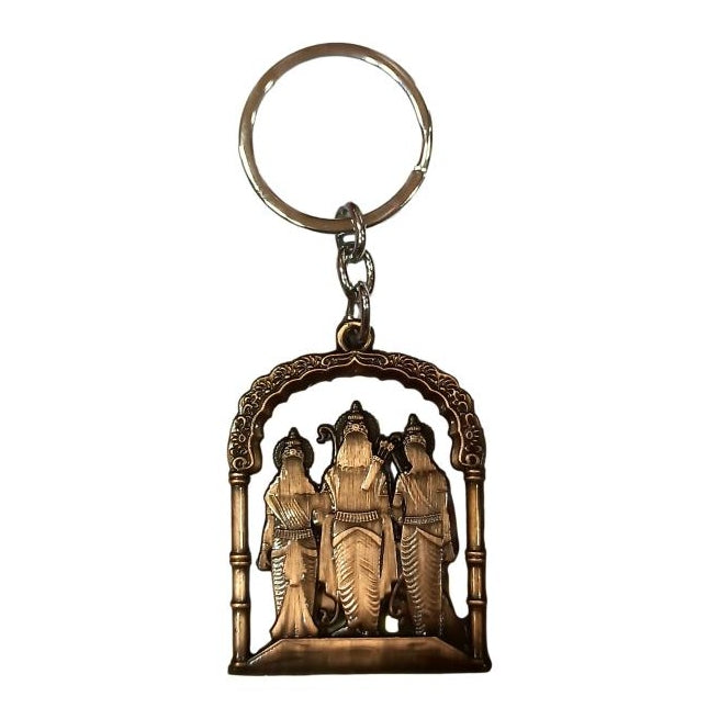 Sri Ram Darbar Copper Metal Key Chain