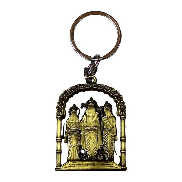 Siya Ram Darbar Antique Metal Key Chain