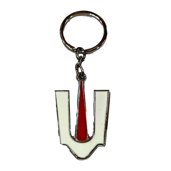 Thenkalai Namam Silver Metal Key Chain