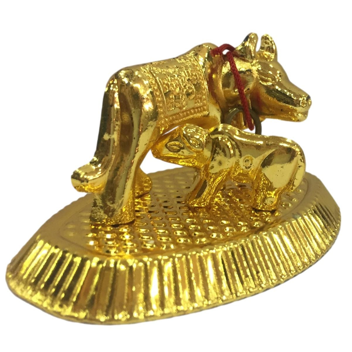 Gold plated Kaamdhenu Figurine No 1