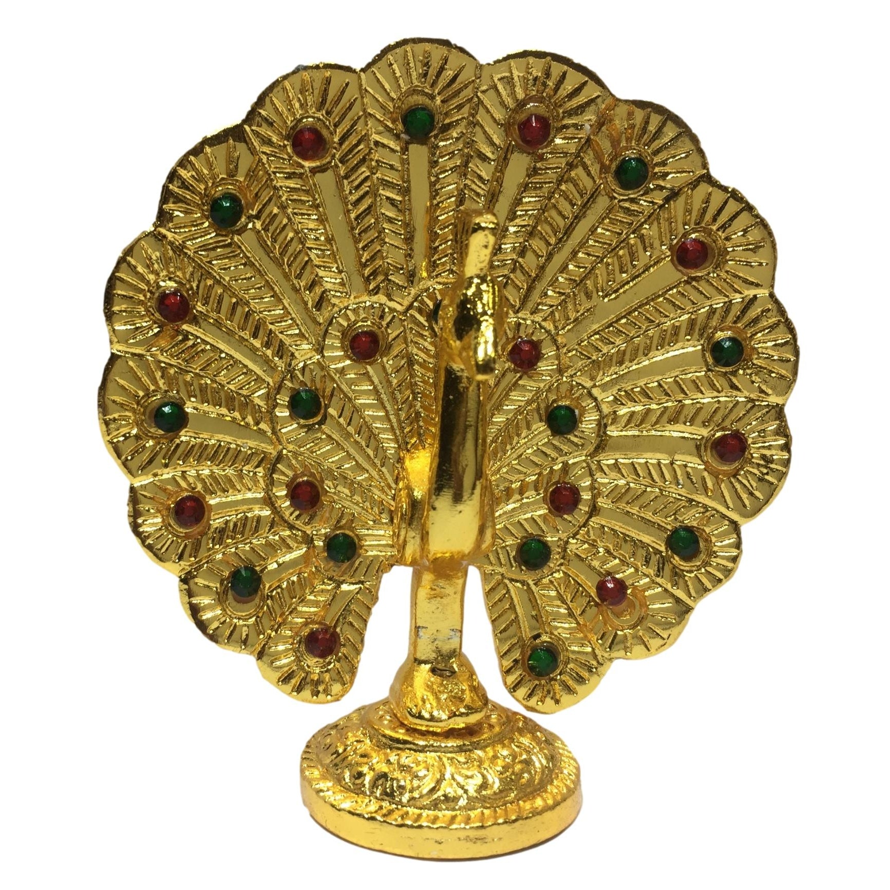 Peacock Gold Coated Handicraft Decorative