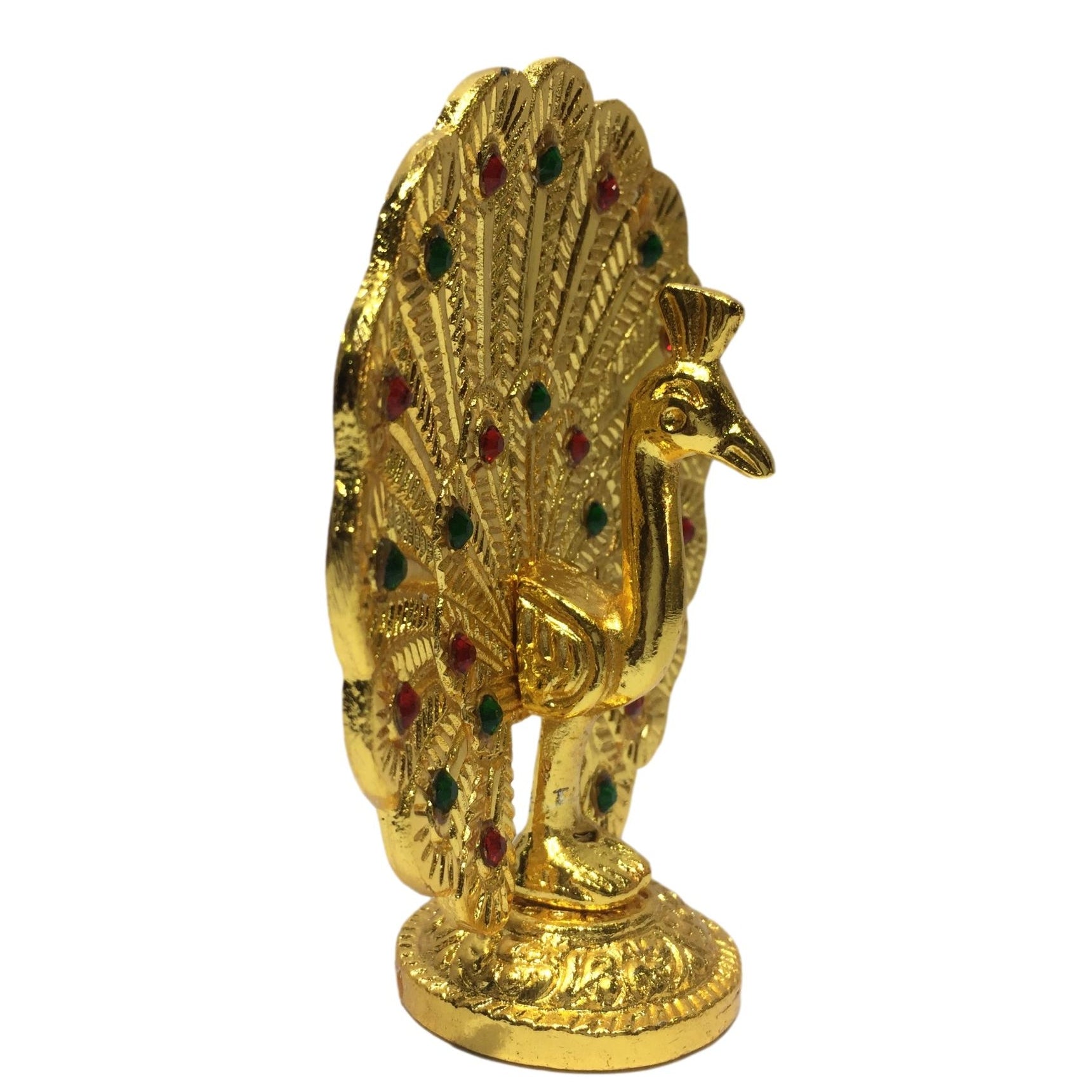 Peacock Gold Coated Handicraft Decorative