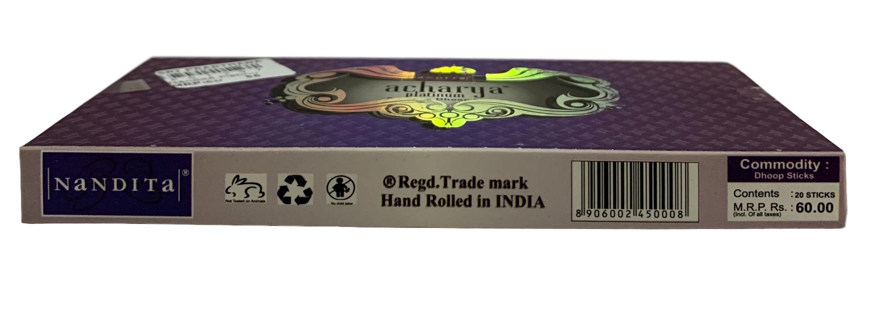 Nandita Acharya Platinum Dhoop