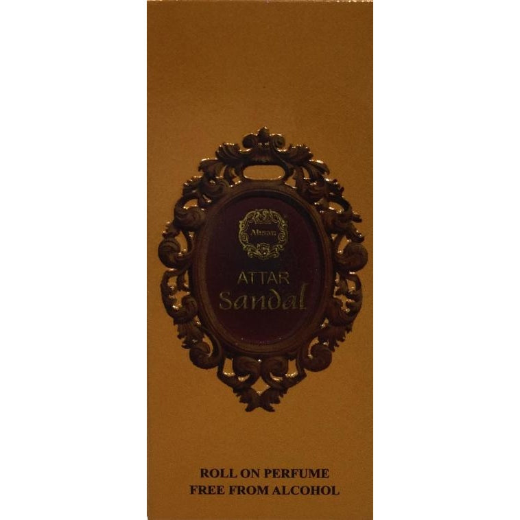 Ahsan Sandal Roll On Attar Alcohol Free Perfume 8 ml