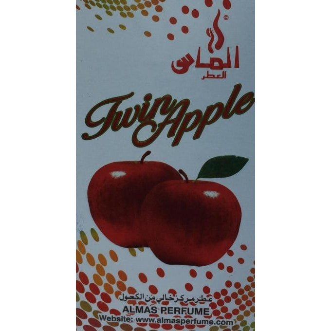 Almas Twin Apple Attar Alcohol Free Roll On 8 ml