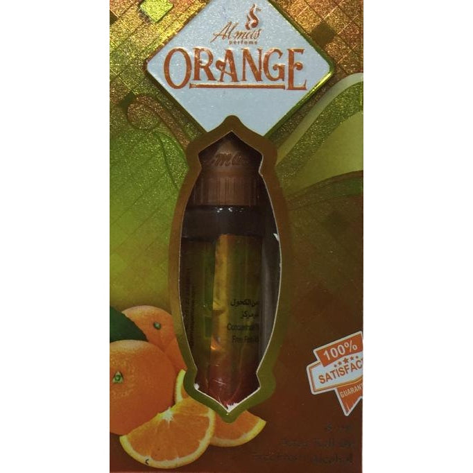 Almas Orange Attar Alcohol Free Roll On 8 ml