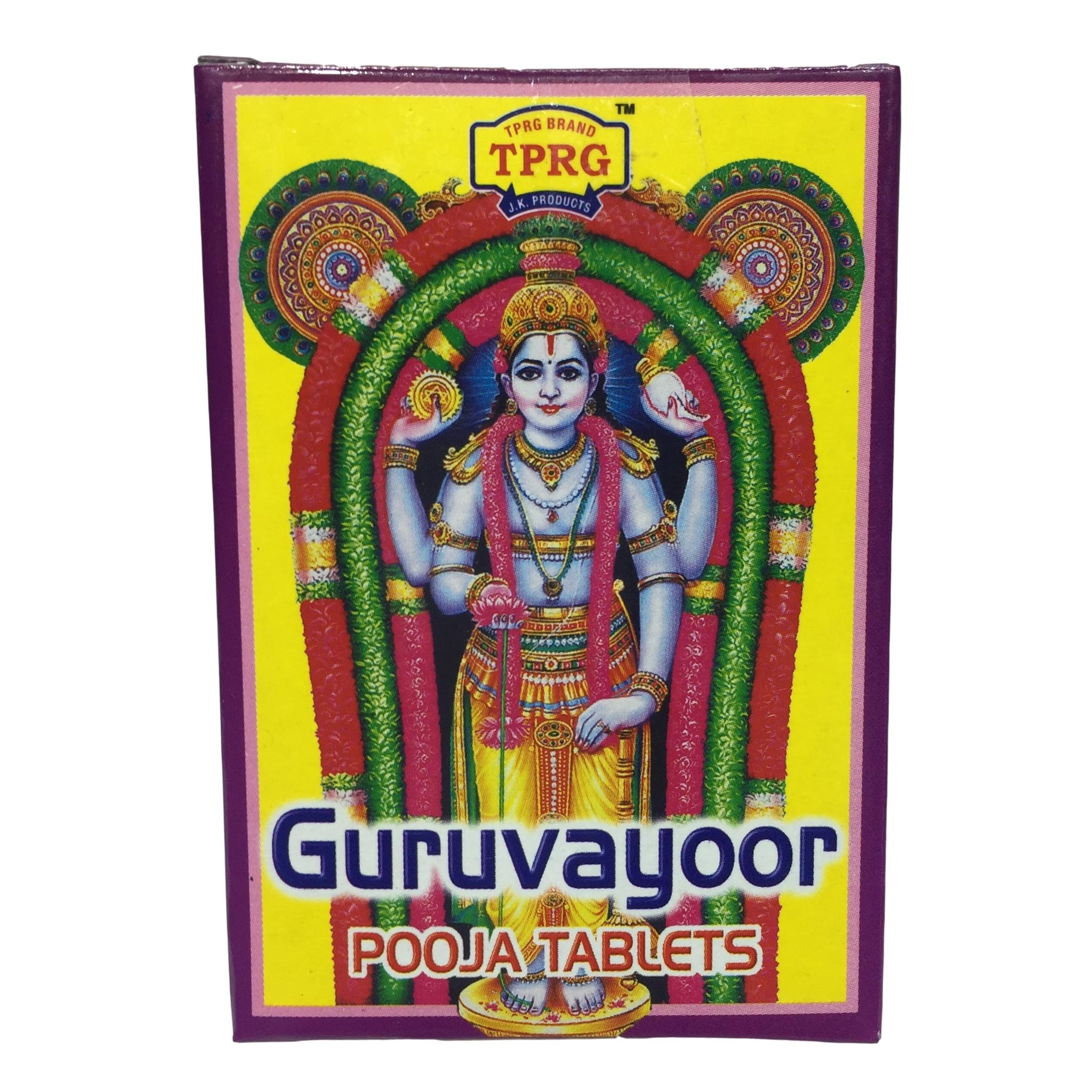 TPRG Guruvayoor Pooja Tablets or Chandan Tablets 75 gms