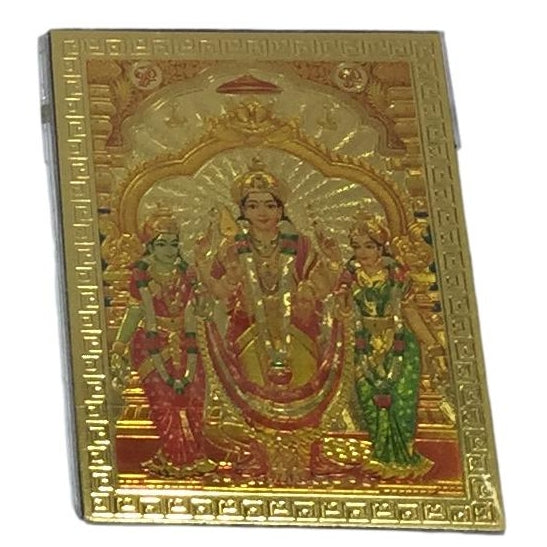 Murugan Valli Deivanai Fridge Magnet 6.25 X 8.5 Cms