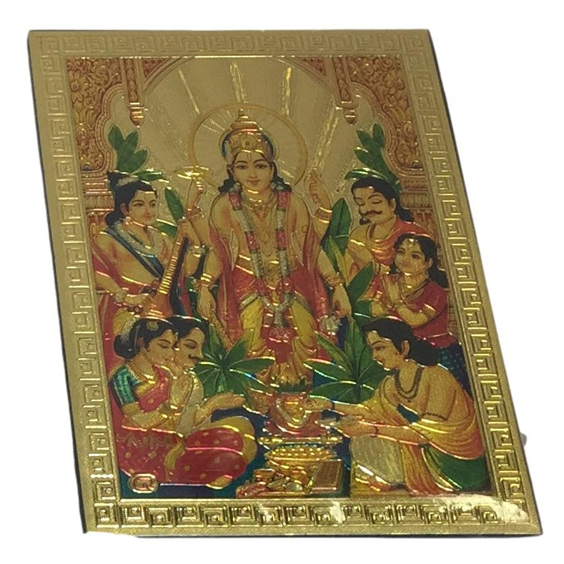 Sathya Narayana Fridge Magnet 6.25 X 8.5 Cms