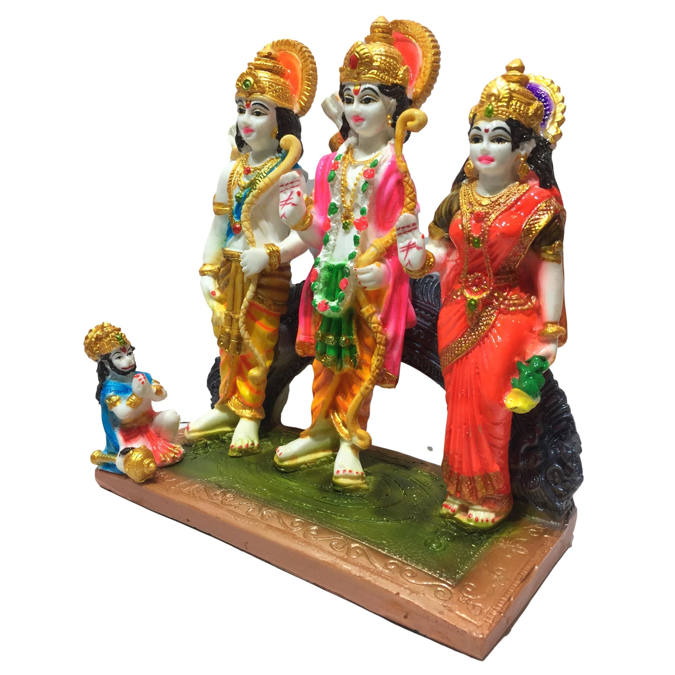 Ram Parivar Marble Dust Statue 8 Inches