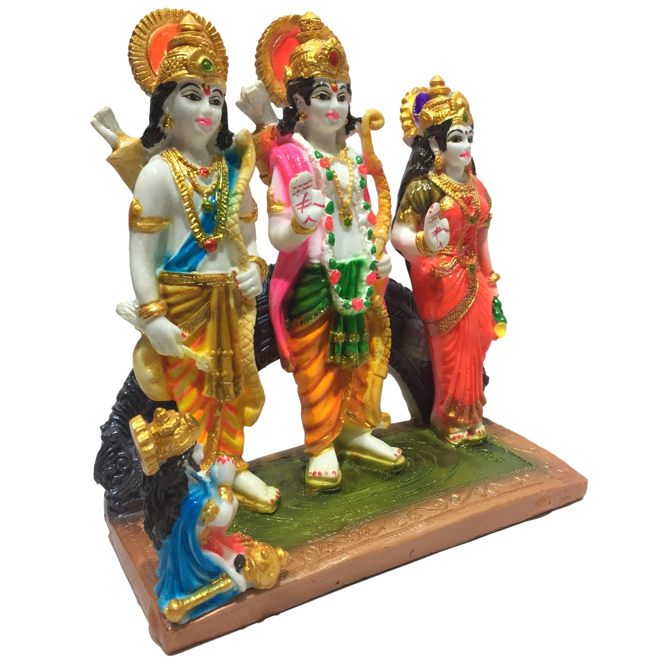 Ram Parivar Marble Dust Statue 8 Inches