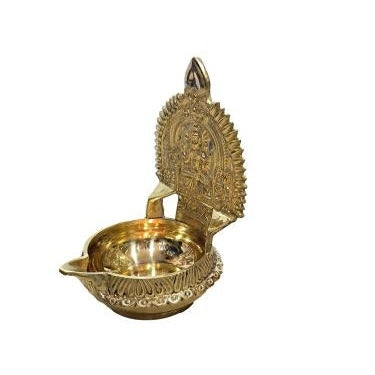 Brass Kubera Kamachi Vilakku