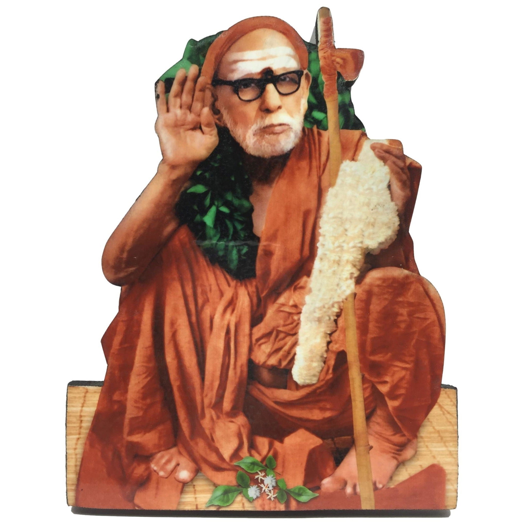Maha Periyava Anugraham with Vilva Mala Photo Cut - Sri Prarthana
