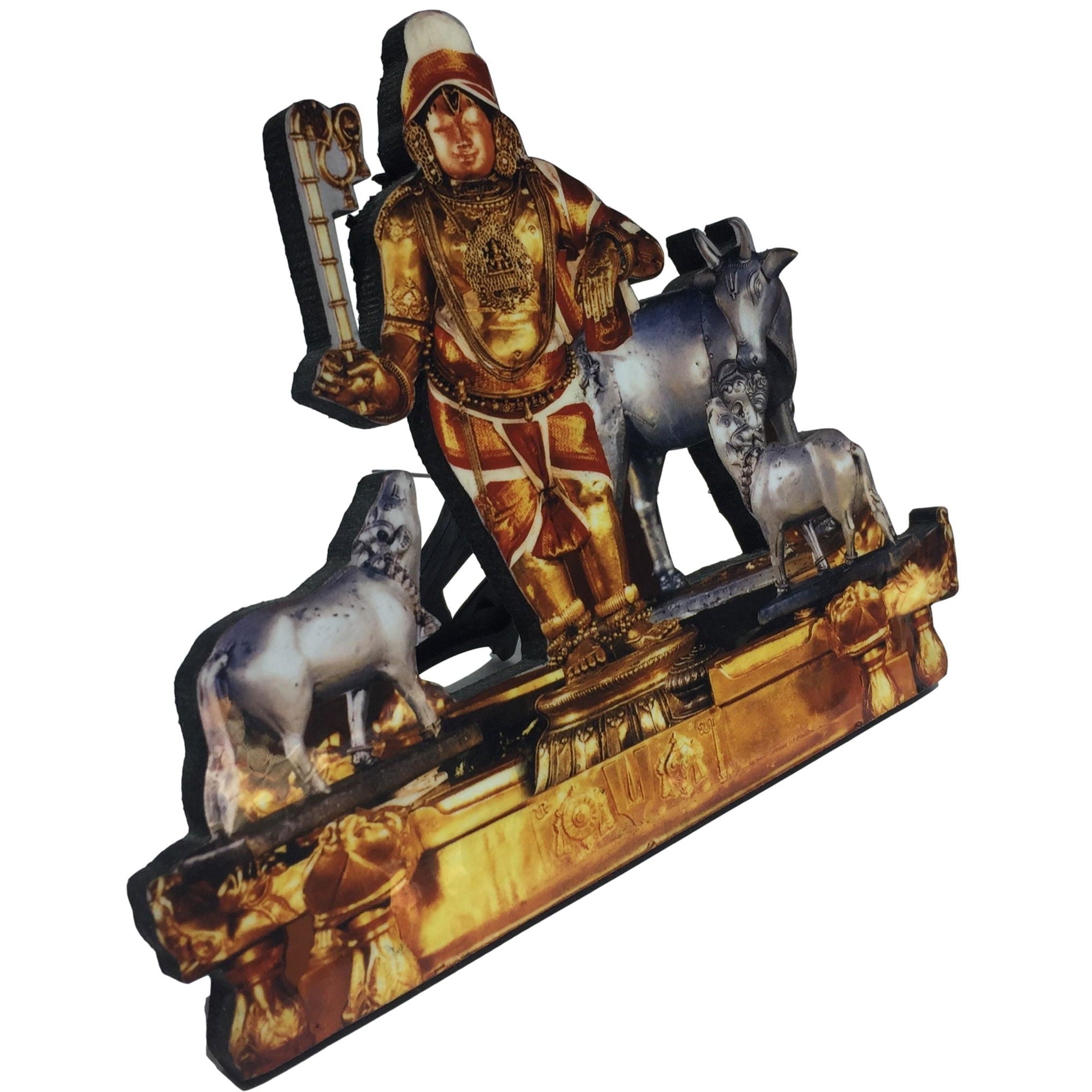 Mannargudi Raja Gopalan Photo Cut 8 Inches - Sri Prarthana