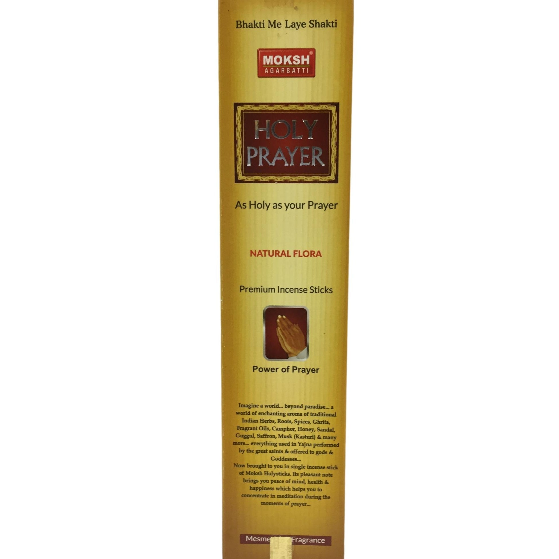 Moksh Holy Prayer Agarbatti Incense Sticks - Sri Prarthana